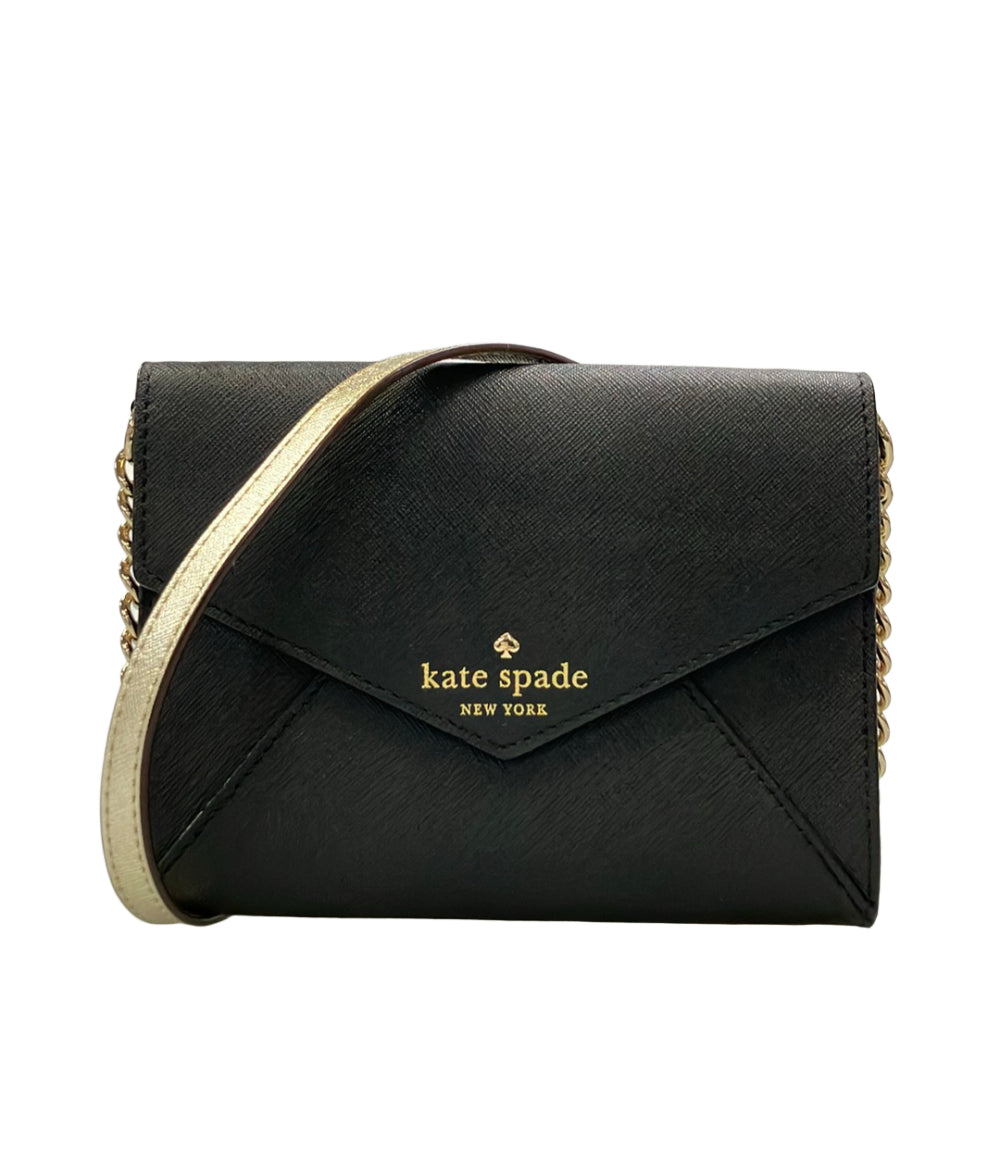 ☆美品kate spadeケイトスペード レザー ショルダーバッグ 斜め掛け可 kate spade NEW YORK（ケイト・スペード ニューヨーク） ケイト