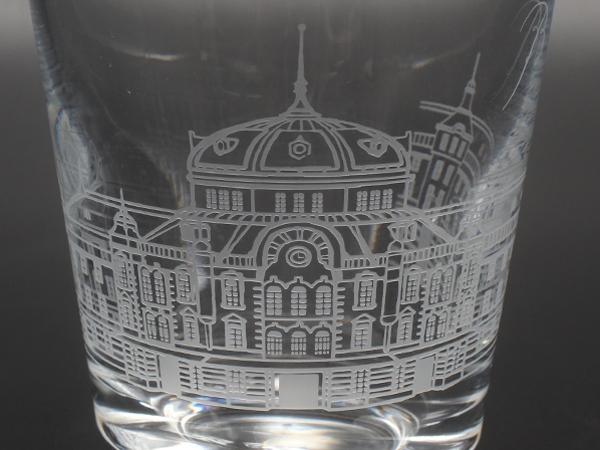 美品 バカラ グラス タンブラー 東京駅丸の内駅舎 Baccarat