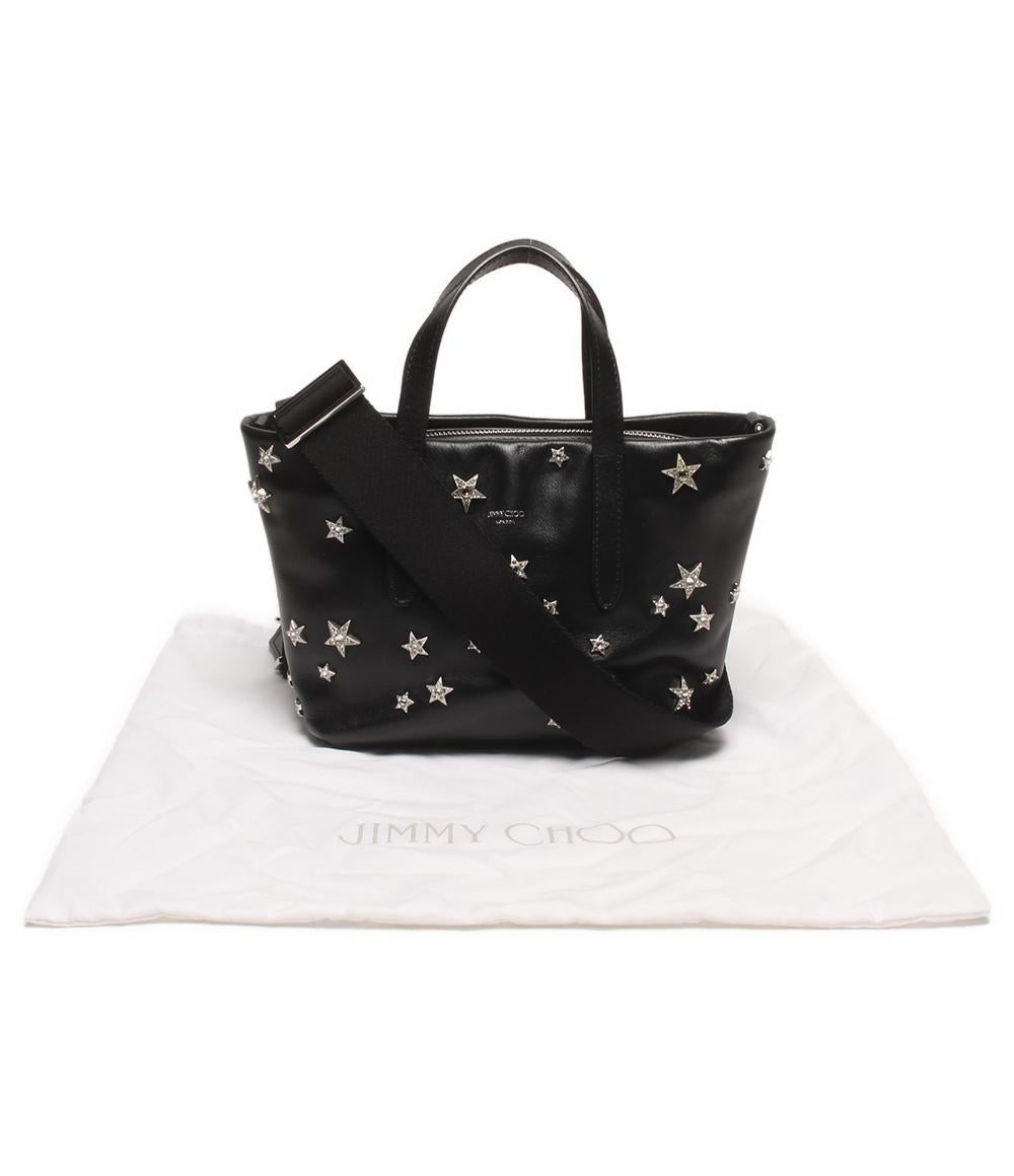 JIMMY CHOO 2way ハンドバッグ ショルダーバッグ 斜め掛け スタッズ レディース ジミーチュウ