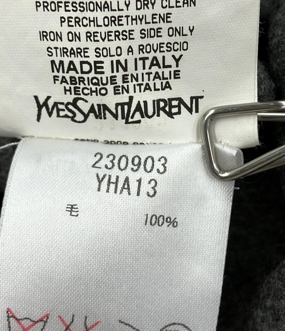 美品 イヴ・サンローラン 膝丈スカート レディース YVES SAINT LAURENT