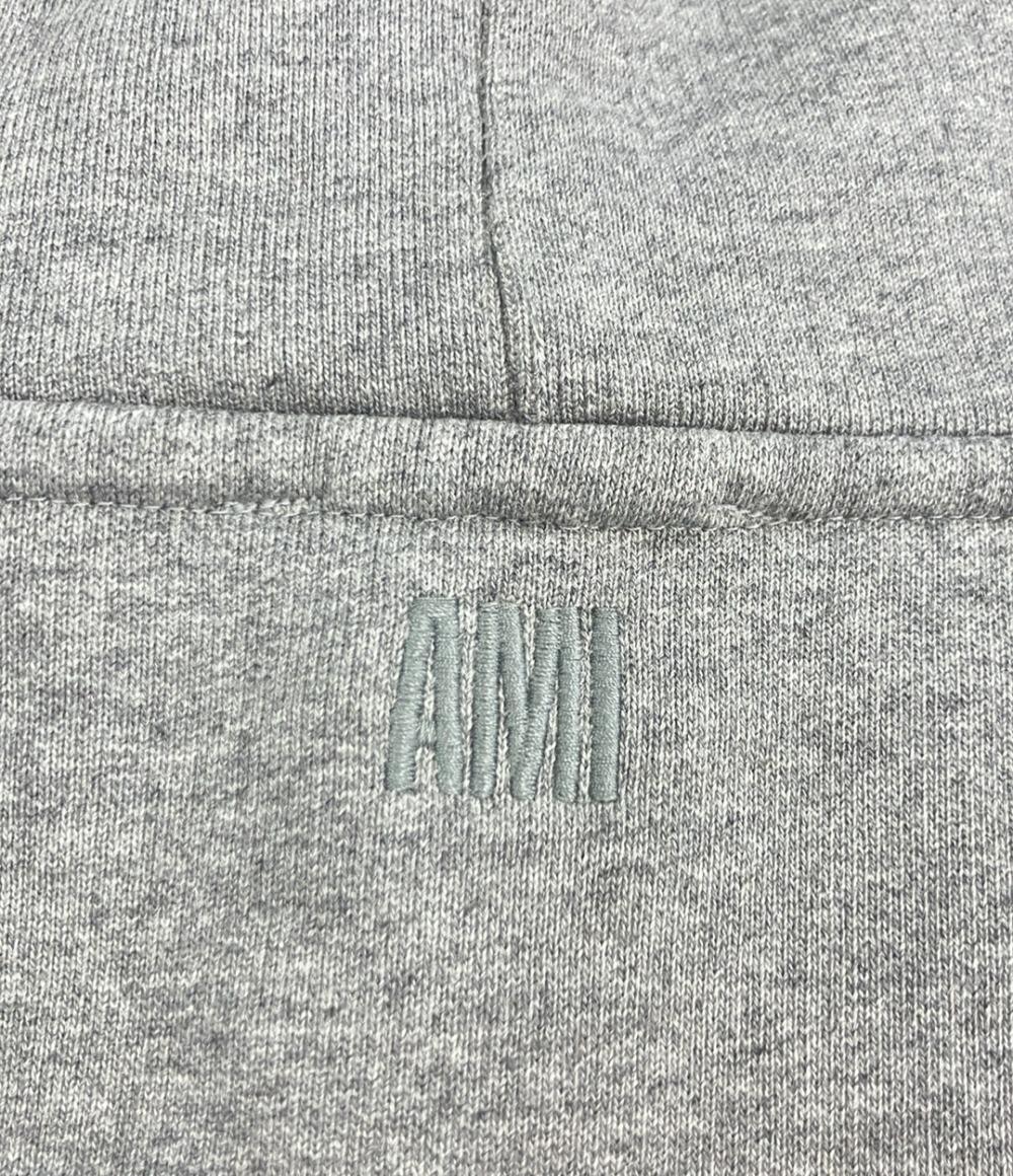 美品 AMI PARIS フード付き パーカー メンズ SIZE L アミ パリス