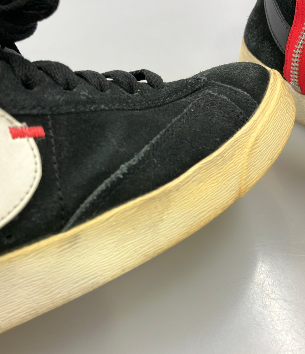 NIKE ハイカットスニーカー サイドジップ W BLAZER MID REBEL BQ4022-005 レディース SIZE 23.5 ナイキ