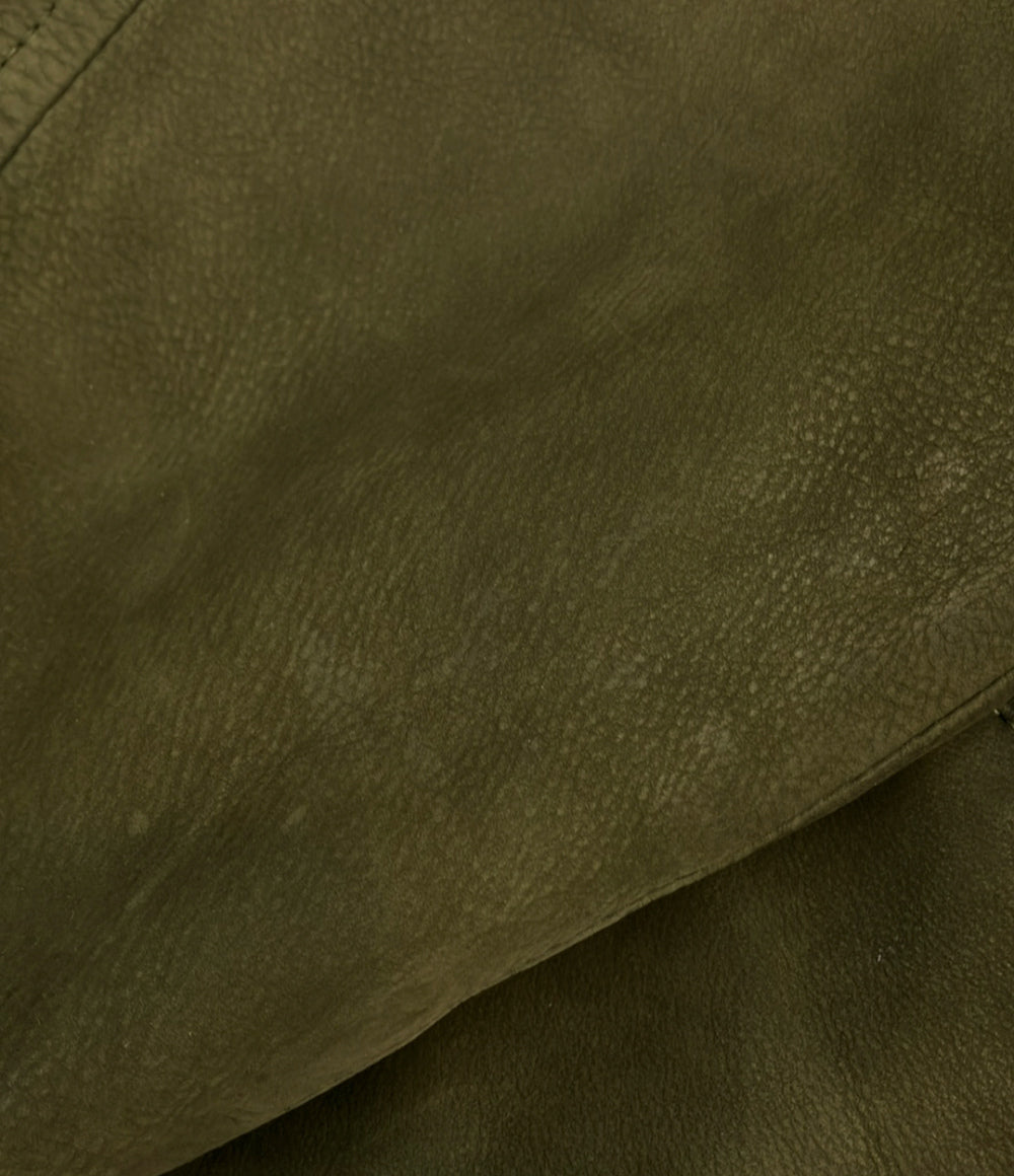 訳あり Timberland レザージャケット メンズ SIZE M ティンバーランド