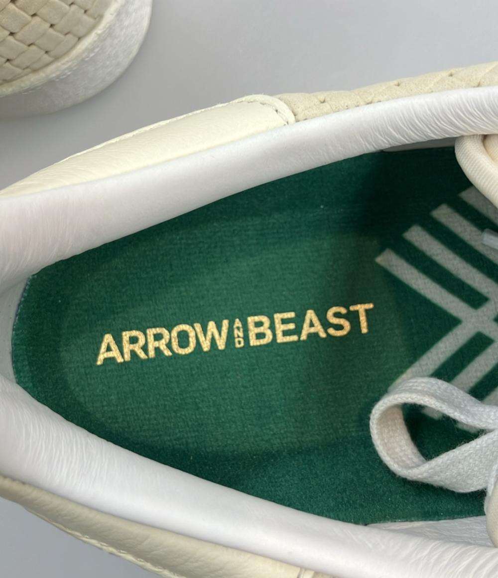 美品 adidas ローカットスニーカー SUPERSTAR X A&B JS2593 メンズ SIZE 27.0 (L) アディダス