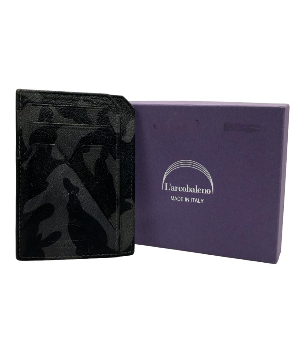 ラルコバレーノ コインケース カードケース 迷彩柄 メンズ L'arcobaleno