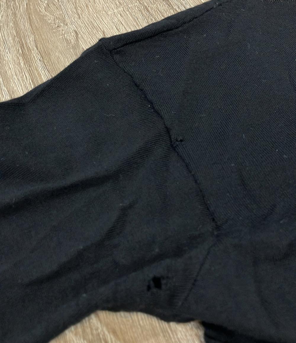 Emilio Pucci 長袖ワンピース ウール100% ゴールドバックル プリーツバスト 31KI60 レディース SIZE S エミリオ・プッチ