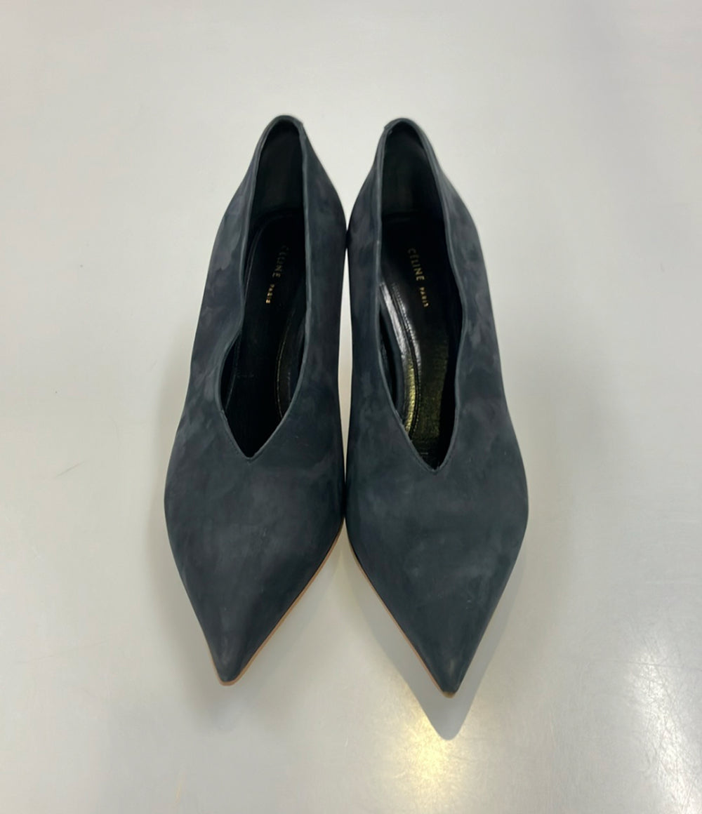 CELINE パンプス Vネック レディース SIZE 35.5 セリーヌ