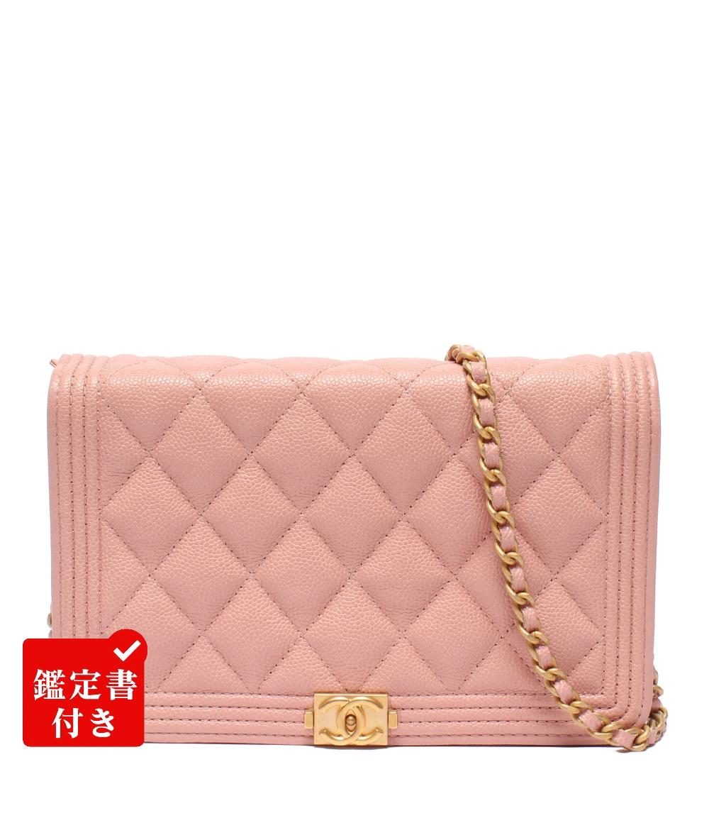 CHANEL チェーンウォレット キャビアスキン 【公式通販】