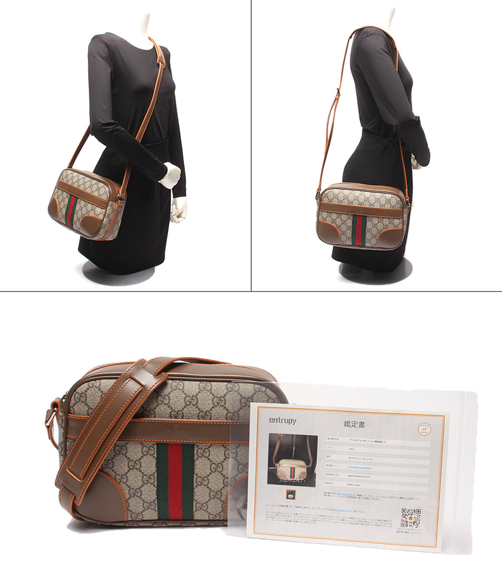 GUCCI ショルダーバッグ 肩掛け 斜め掛け GGスプリーム 387507 213317 レディース グッチ