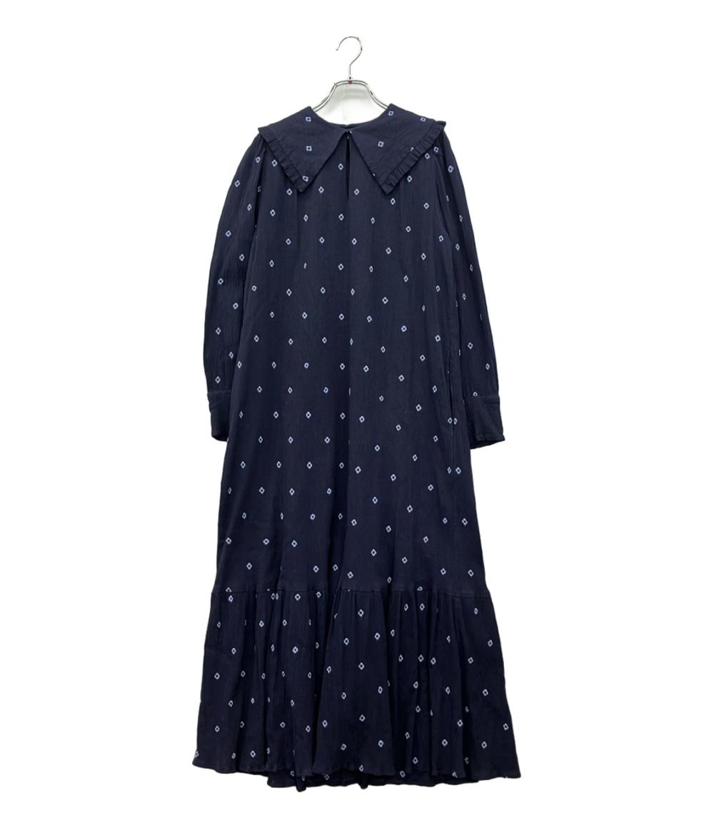 【現行品】kanako Sato×ヌキテパ コットン エンブロイダリー ドレス Cotton Dobby Ivy Flower Embroidery Dress | Pasand by ne