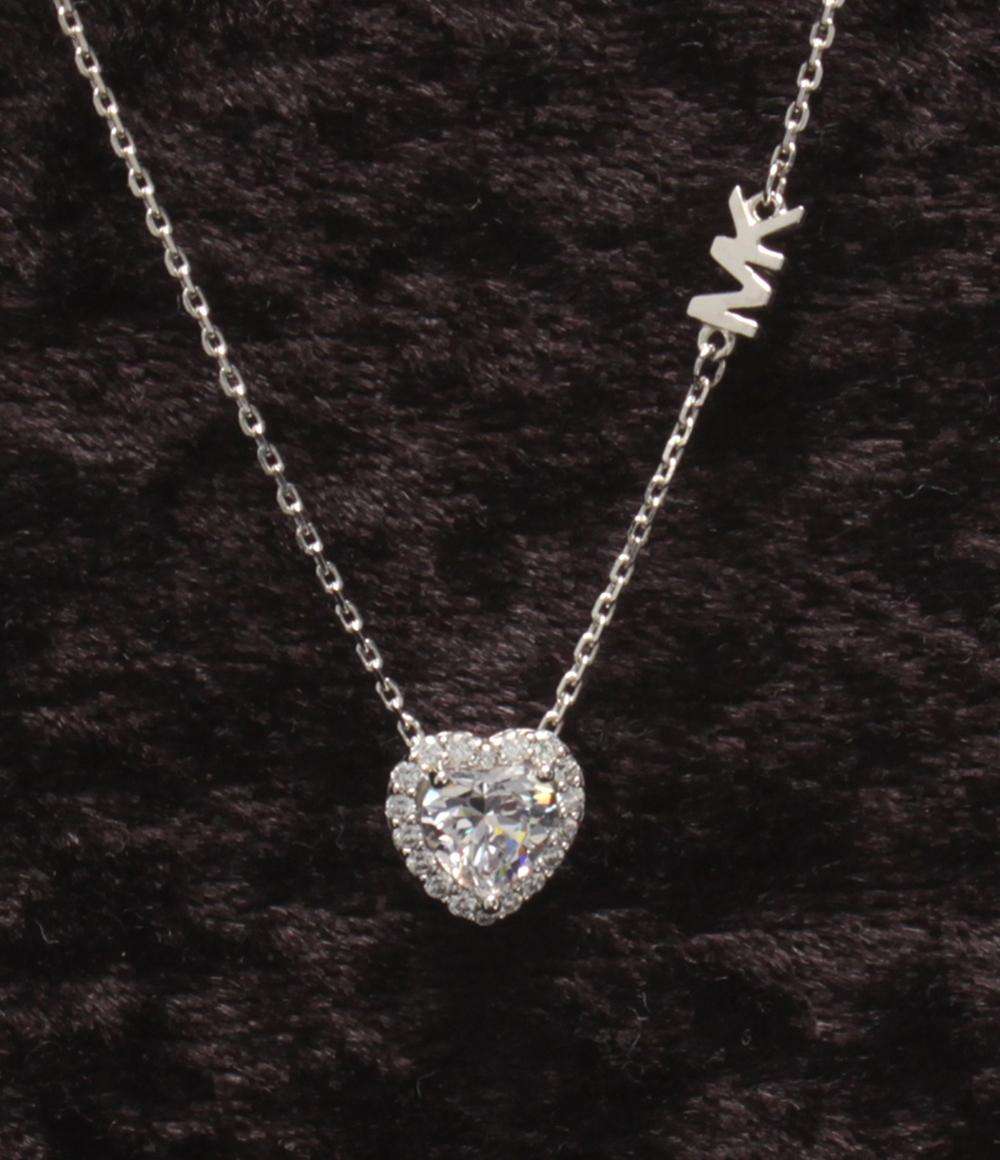 MICHAEL KORS ハートモチーフ ネックレス 美品 MICHAEL KORS ネックレス SV925 ハートモチーフ レディース