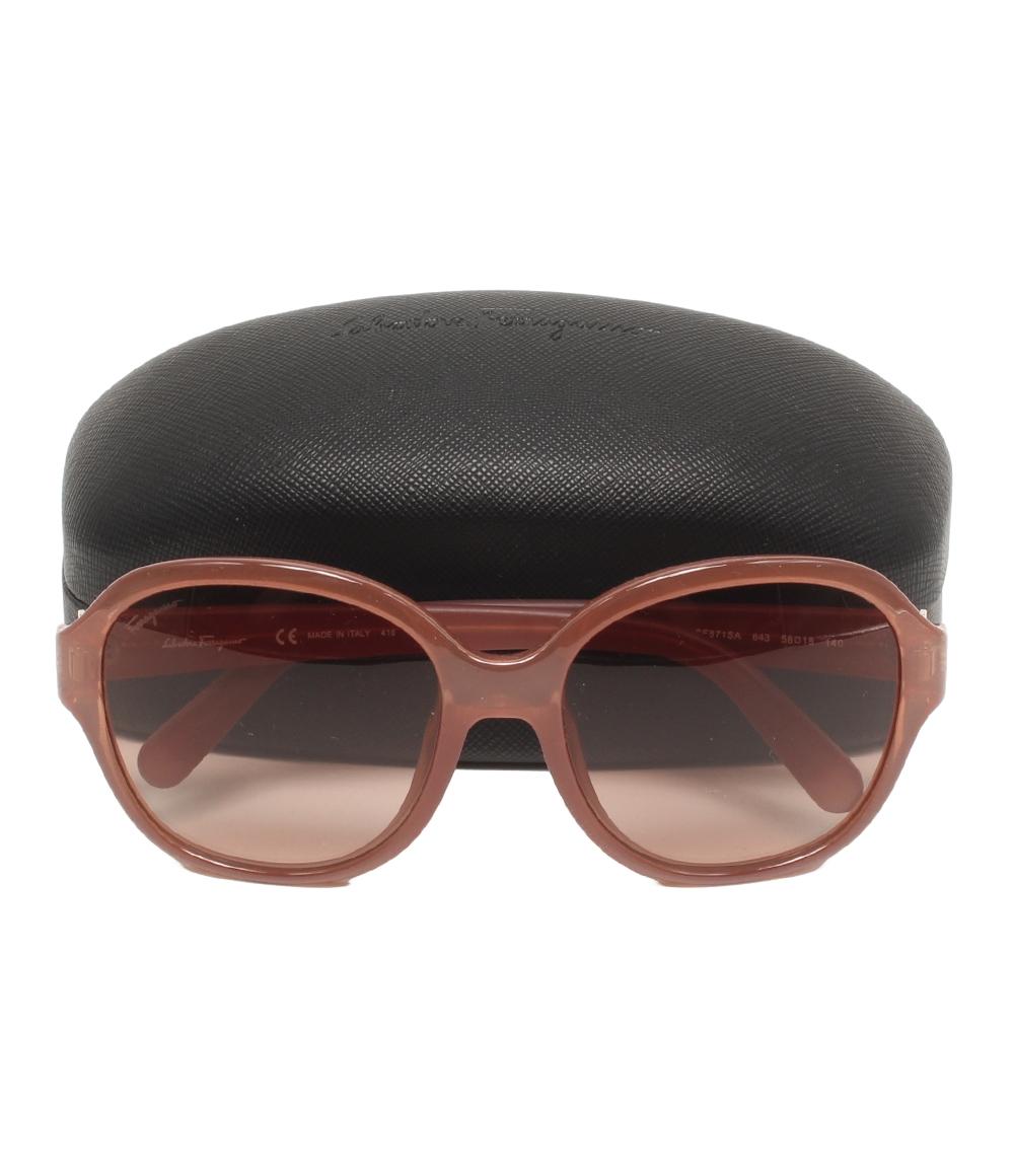 美品 Salvatore Ferragamo サングラス アイウェア 58□18 SF871SA レディース サルヴァトーレフェラガモ
