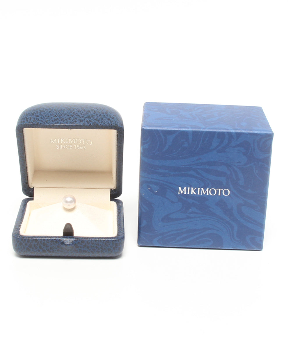 美品 MIKIMOTO タイピン K18 パール 8mm メンズ ミキモト