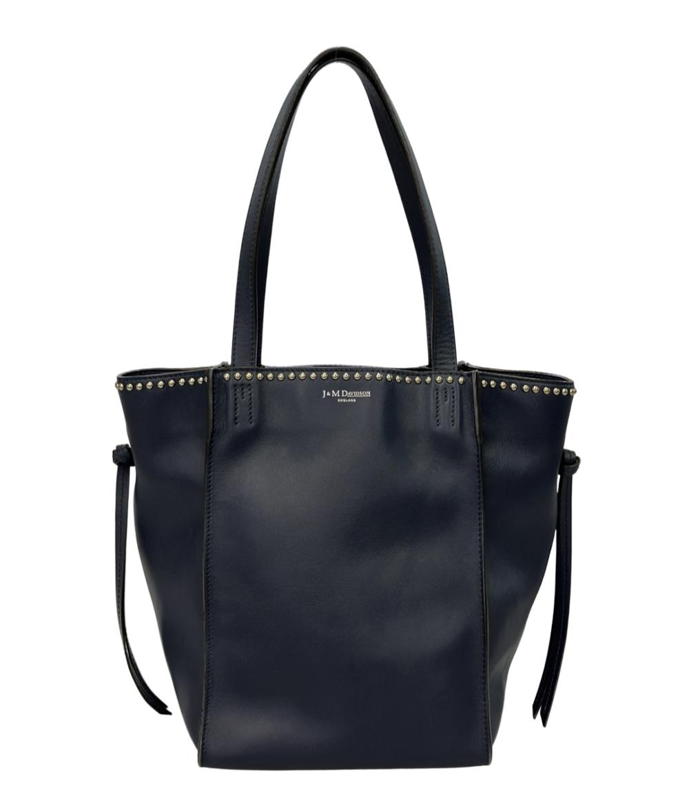 ジェイ&エムデヴィッドソン マーケット トート/ショルダーバッグ 紺色 J＆M DAVIDSON ハンドバッグ レディース ジェイアンドエムデヴィッド