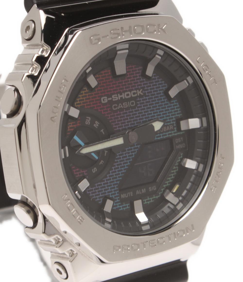 美品 CASIO 腕時計 G-SHOCK クオーツ GM-2100RW メンズ カシオ
