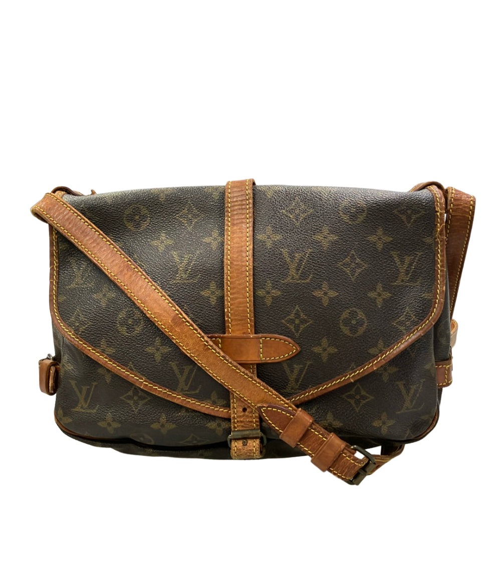 LOUIS VUITTON ショルダーバッグ 斜め掛け ソミュール30 モノグラム