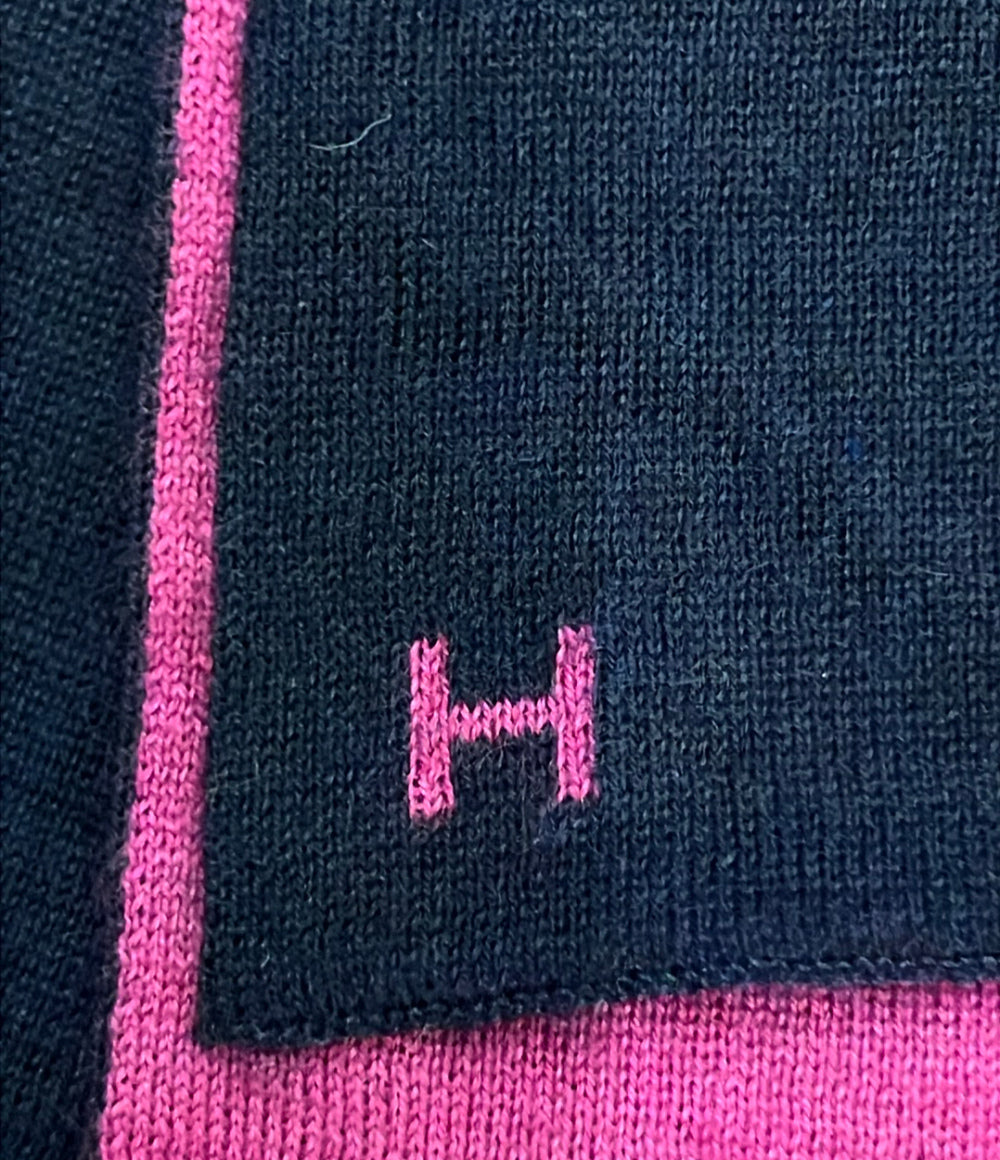 HERMES マフラー リバーシブル レディース エルメス