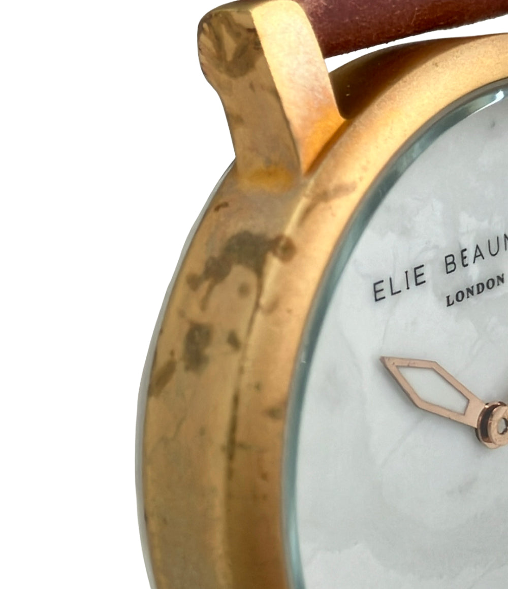 ELIE BEAUMONT 腕時計 クオーツ EB816 レディース エリービューモント