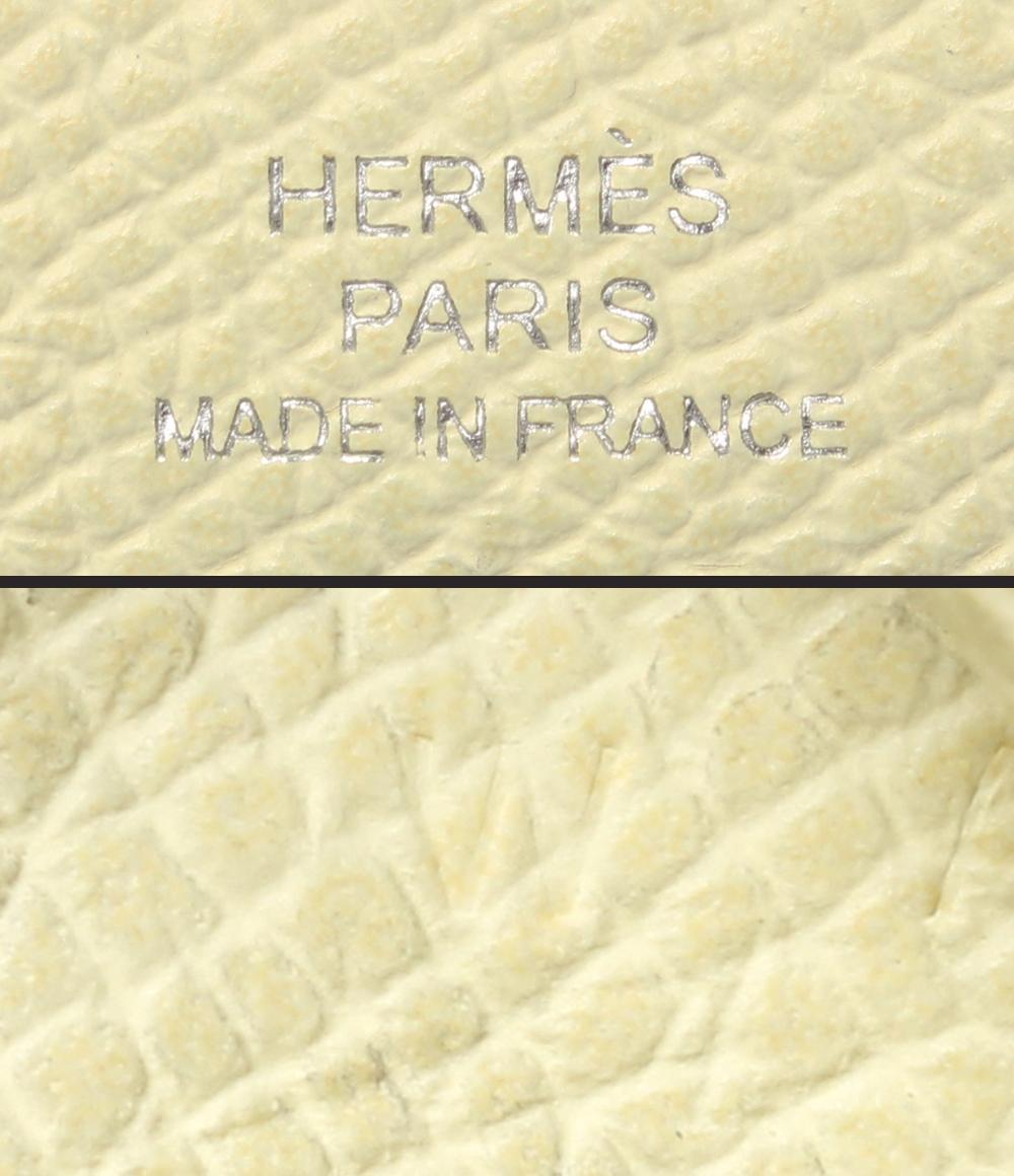 エルメス コインケース W刻印 シルバー金具 バスティア レディース HERMES