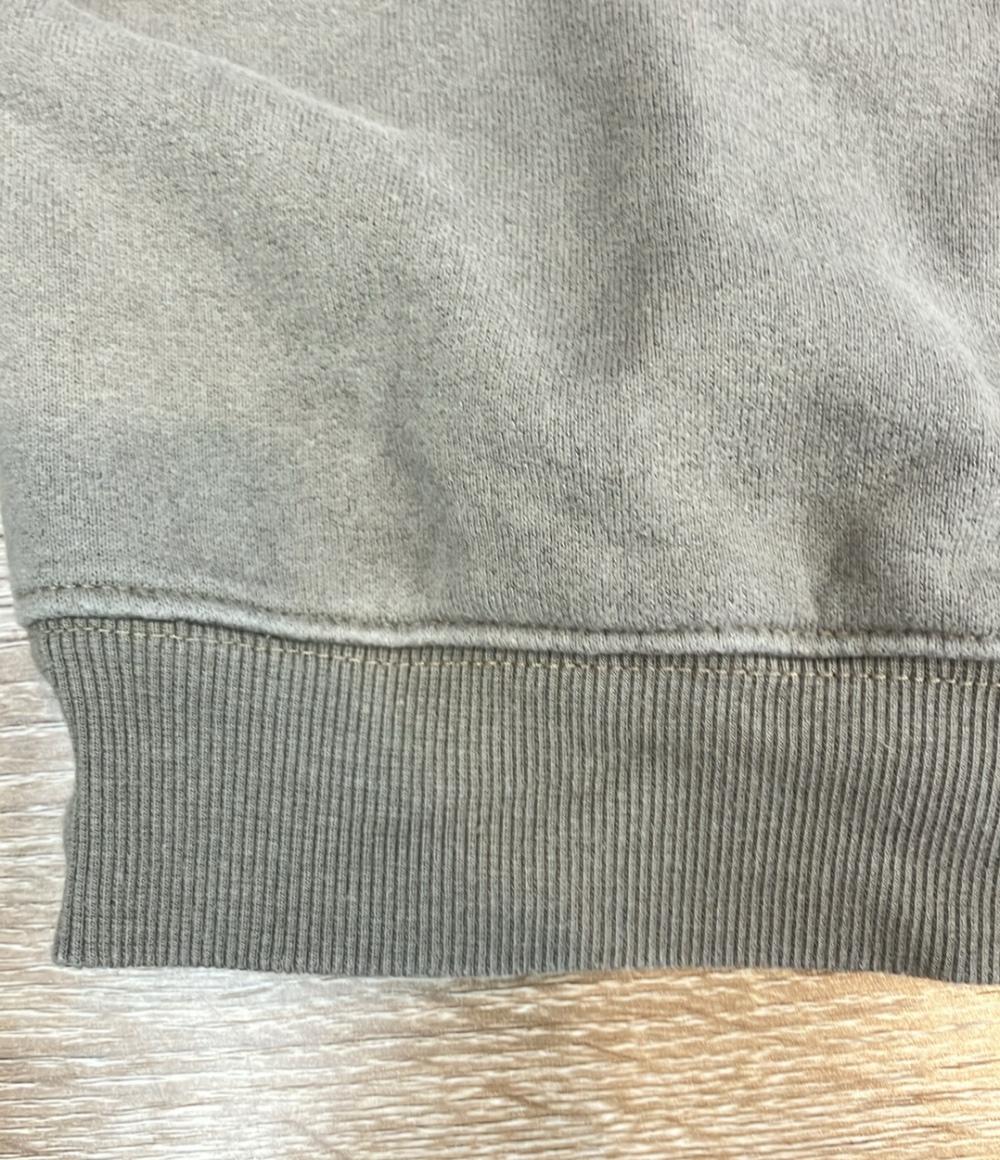 SAINT LAURENT 長袖スウェット グレージュ ショート丈 716525 レディース SIZE S サンローラン