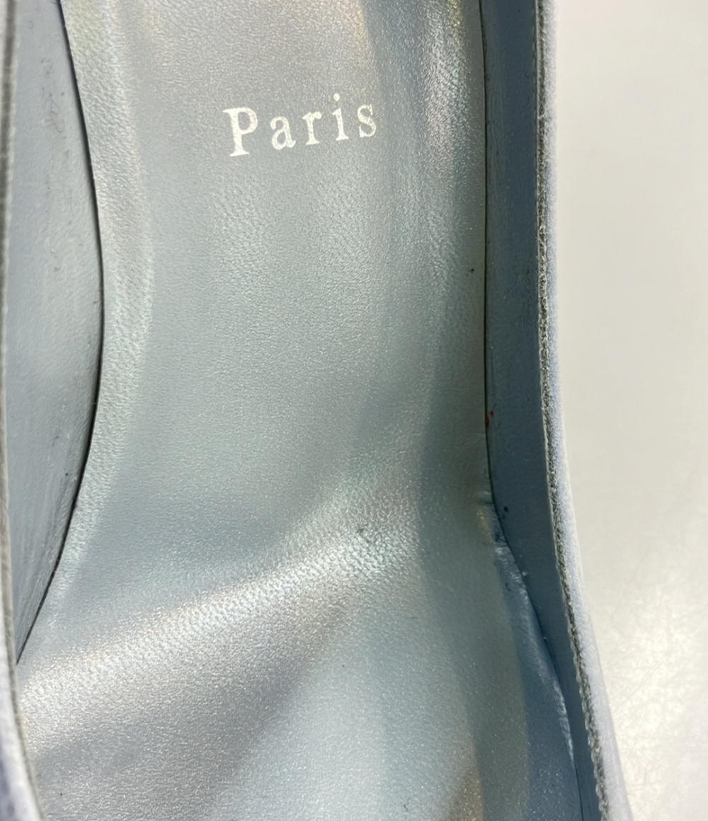 Christian Louboutin スエードパンプス ポインテッドトゥ レディース SIZE 38 1/2 クリスチャンルブタン