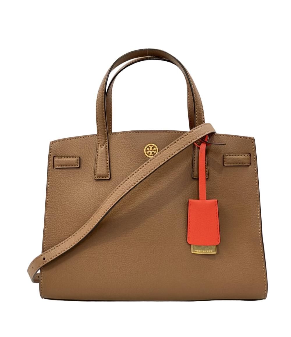 TORY BURCH ショルダーバッグ レザー ブラウン 2way 斜め掛け TORY BURCH 2WAY ショルダー 斜め掛け レザー ブラウン 【公式通販】