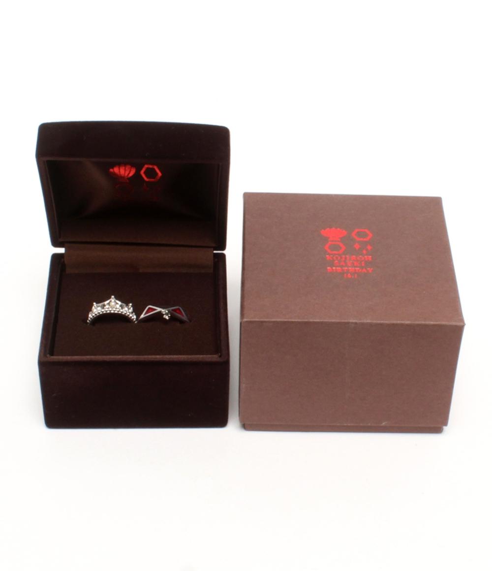 美品 リング 指輪 SV 新テニスの王子様 佐伯虎次郎 2点セット レディース SIZE 9号