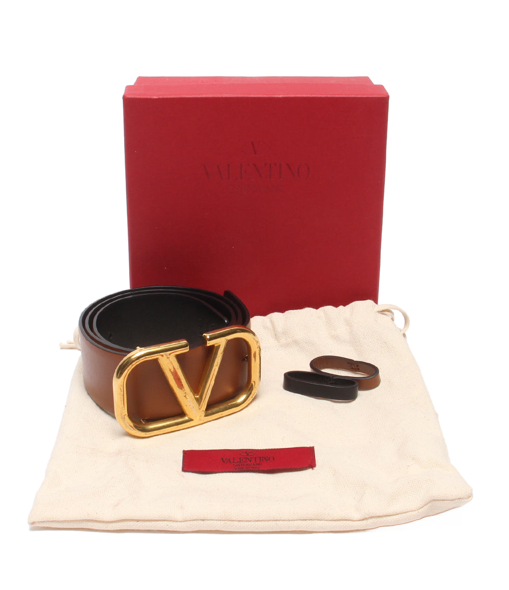Valentino Garavani ベルト リバーシブル Vロゴ レディース ヴァレンティノ・ガラヴァーニ