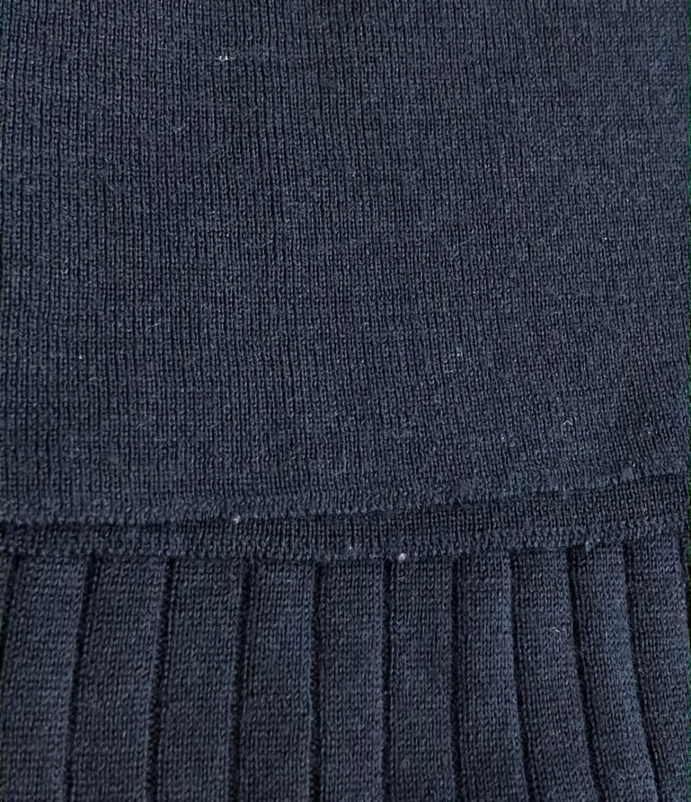 JOHN SMEDLEY 長袖 リブニットシャツ レディース SIZE S ジョンスメドレー