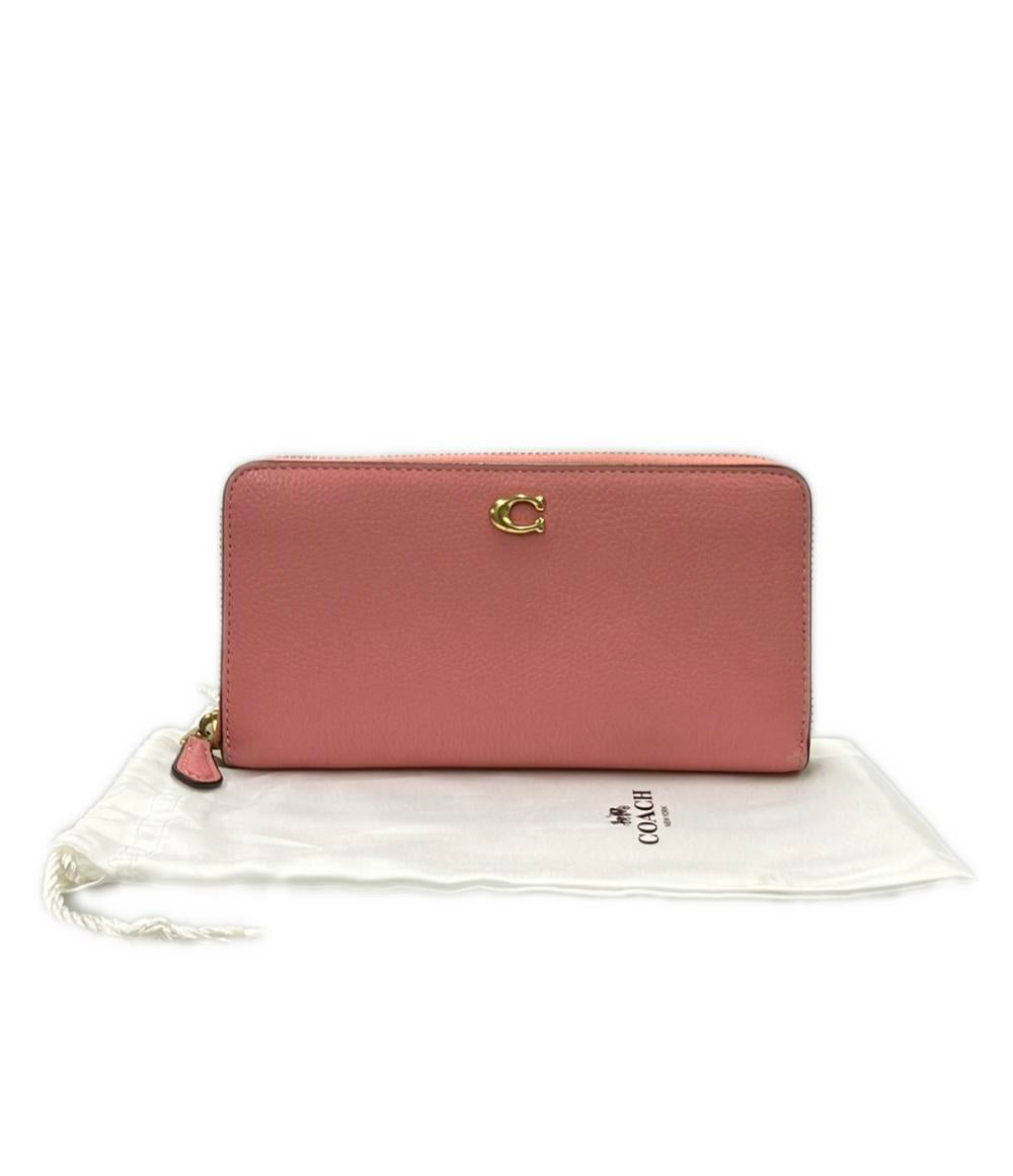 COACH ラウンドファスナー長財布 レザー CC489 レディース コーチ