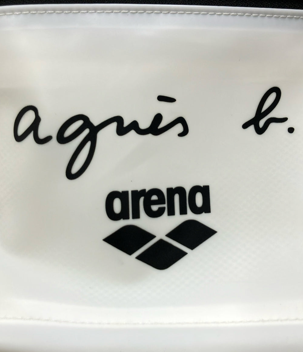 美品 agnes b. arena ショルダーバッグ ショルダーポーチ サコッシュ 斜め掛け ユニセックス アニエスベー アリーナ