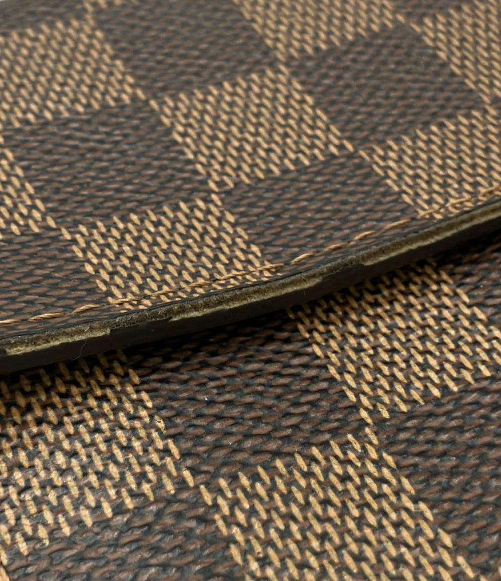 LOUIS VUITTON 長財布 ダミエ ポルトモネ クレディ N61726 レディース メンズ ルイ・ヴィトン