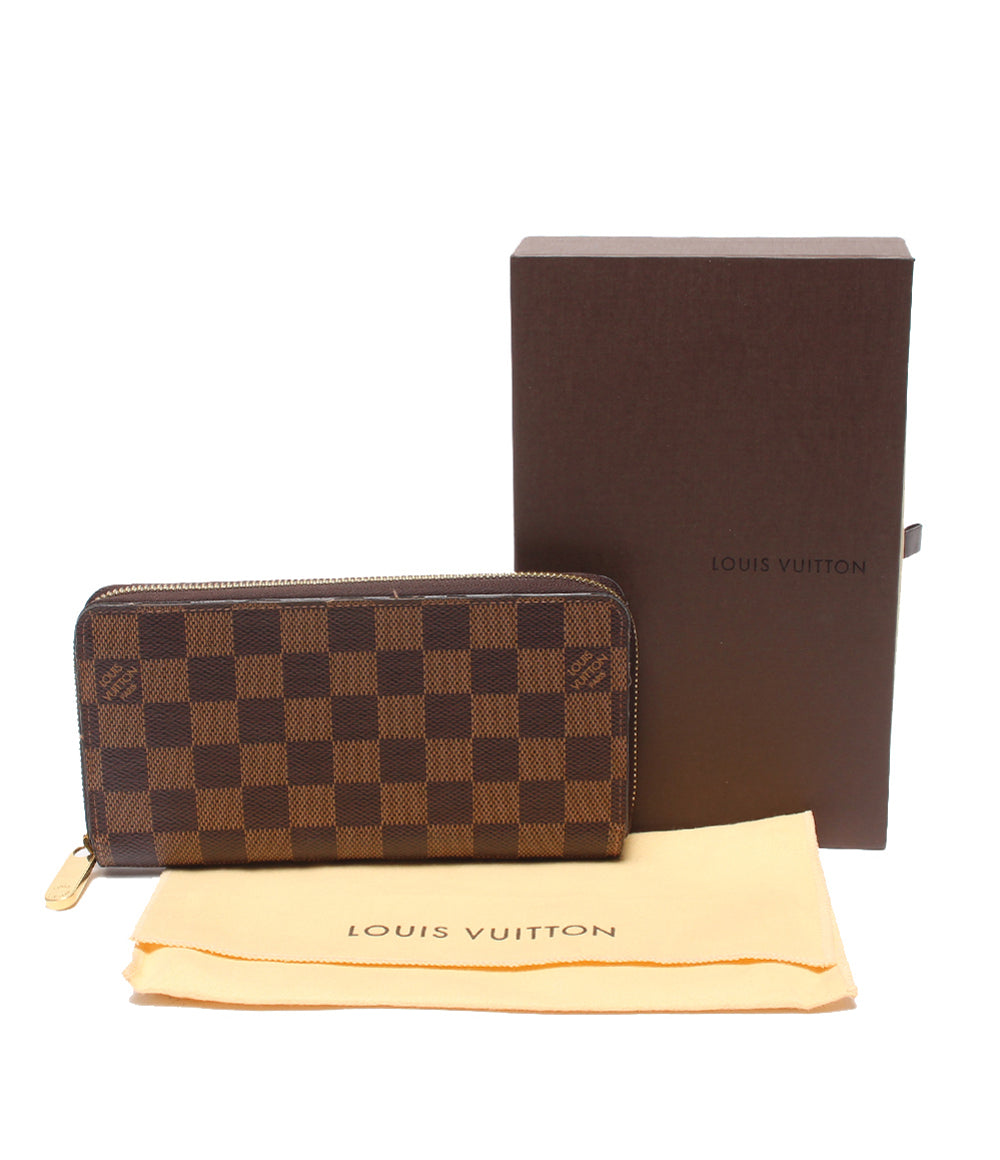 LOUIS VUITTON ラウンドファスナー長財布 ジッピーウォレット ダミエ N41661 レディース メンズ ルイ・ヴィトン