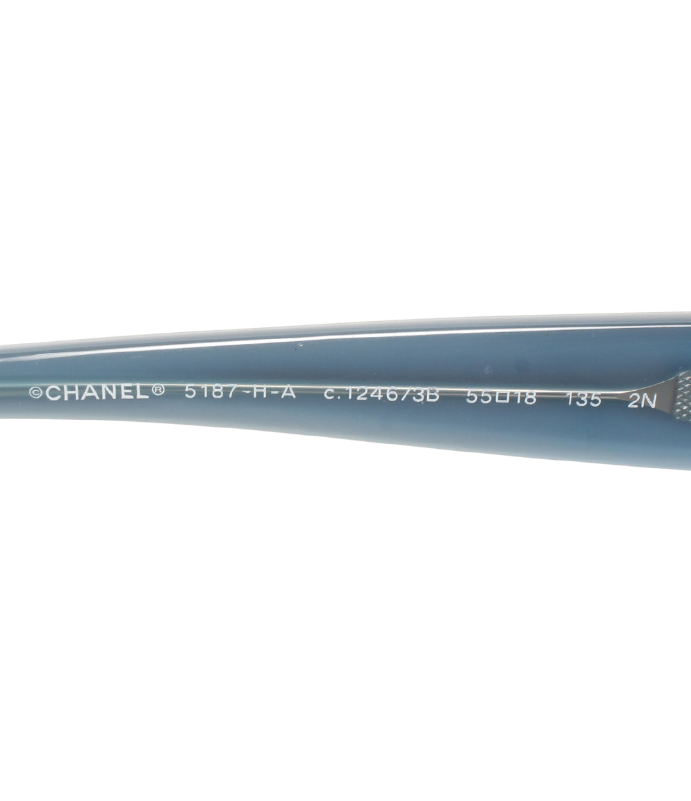 美品 CHANEL サングラス アイウェア 55□18 5187 レディース シャネル