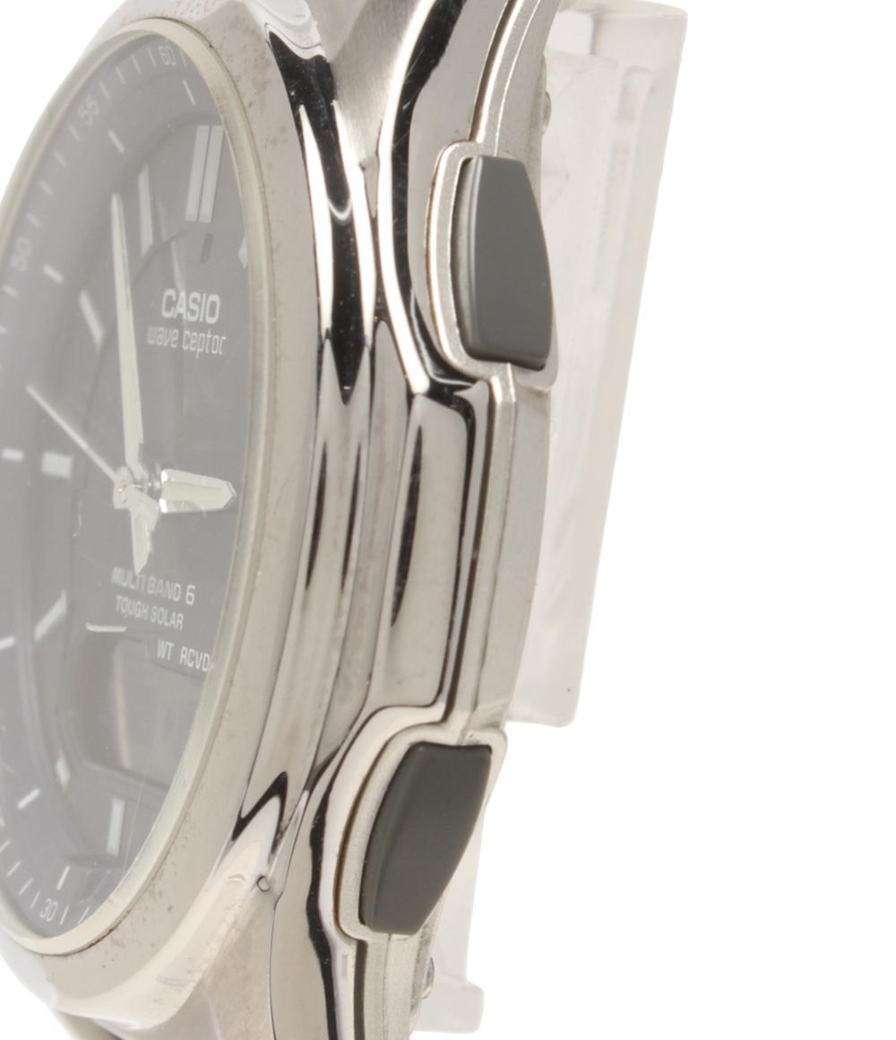 カシオ 腕時計 ウェーブセプター ソーラー ブラック WVA-M630D-1AJF メンズ CASIO
