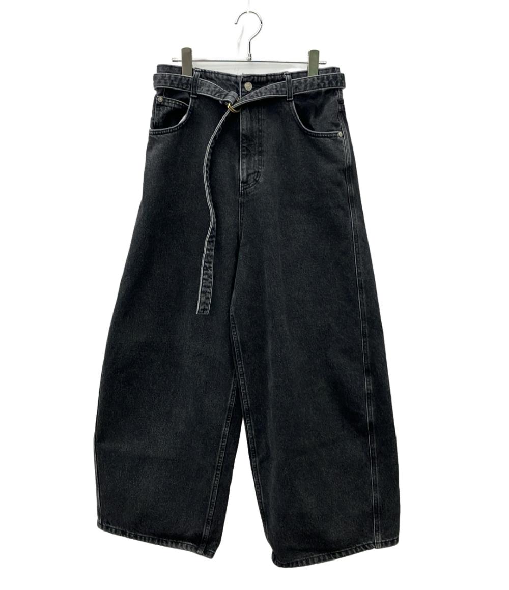 ETRE TOKYO EDWIN デニムパンツ ベルベット ワイド EDWINコラボ