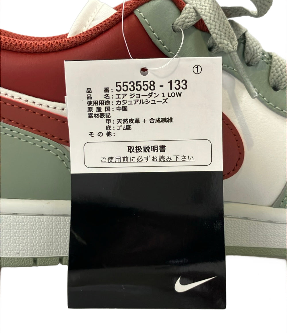美品 NIKE ローカットスニーカー AIR JORDAN 1 LOW 553558-133 メンズ SIZE 27.0 ナイキ