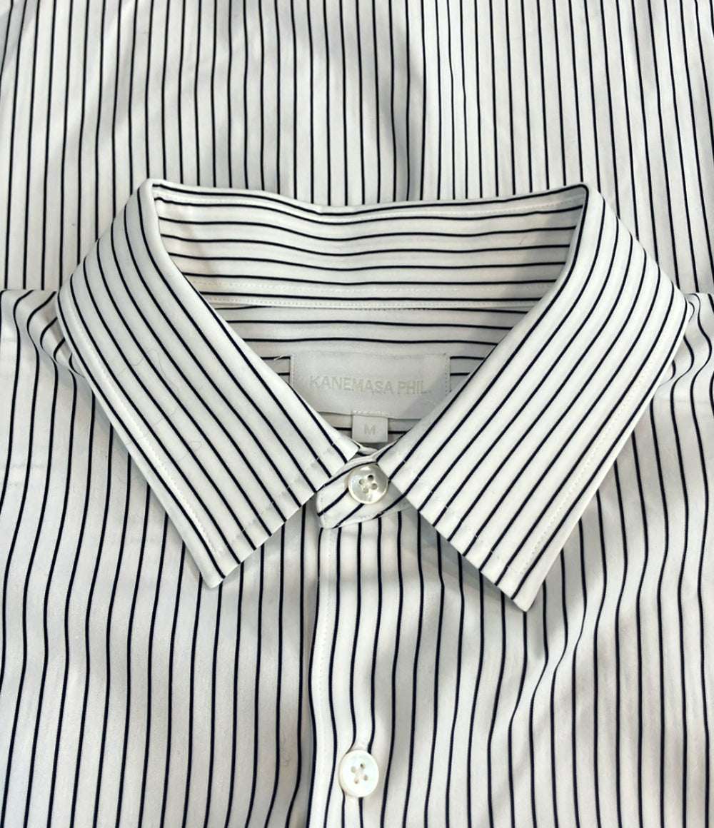 KANEMASA PHIL. 長袖シャツ ストライプ メンズ SIZE M カネマサフィル