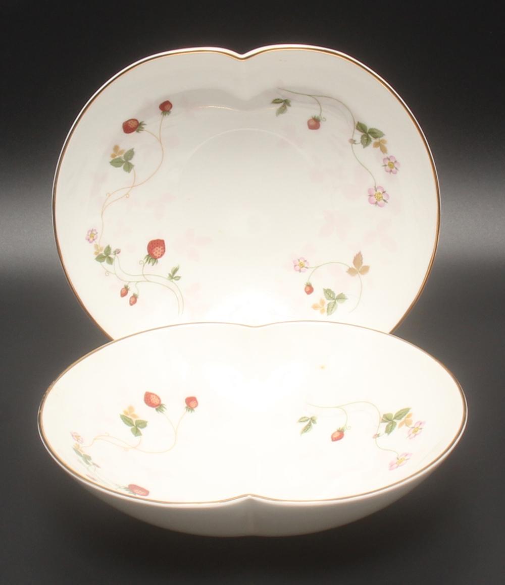 ウェッジウッド マリアージュボウル 皿 2点セット 20cm ワイルド