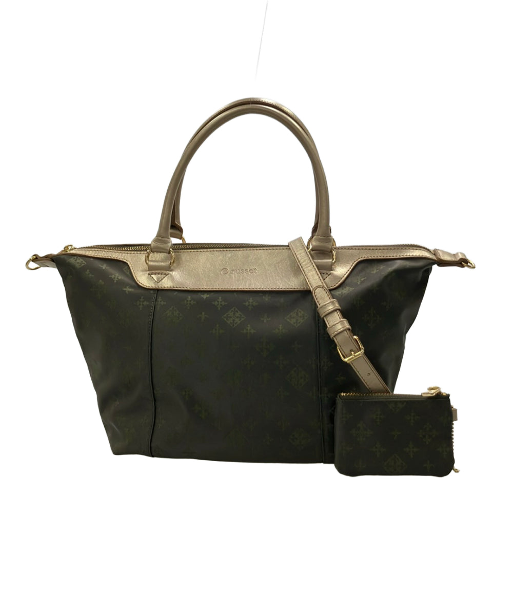 russet 2way ハンドバッグ ショルダーバッグ 斜め掛け レディース ラシット