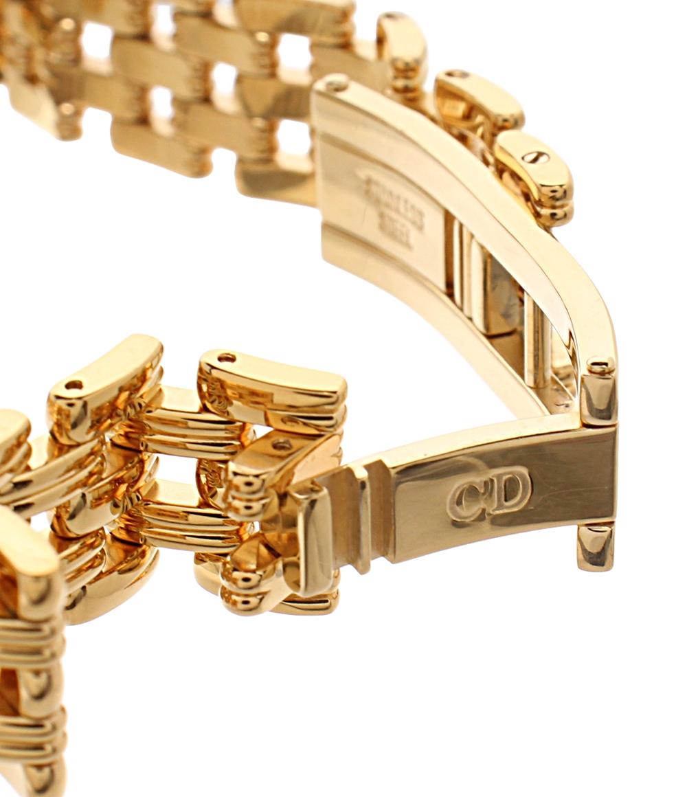 Christian Dior 腕時計 バギラ クオーツ ゴールド D44-155 レディース クリスチャンディオール