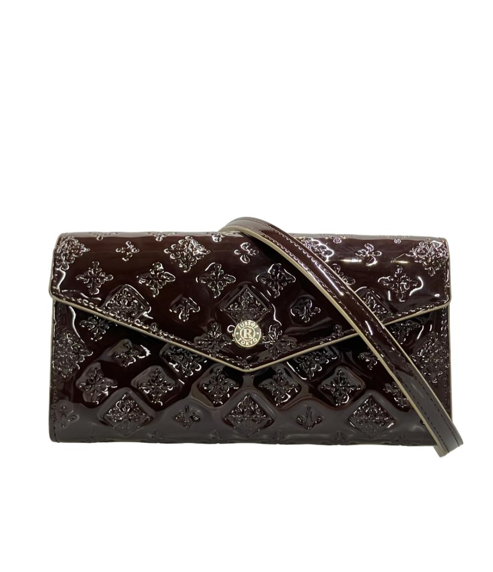 【極美品】ラシット russet 長財布 モノグラム柄 レディース 人気モデル ラシット RUSSET 美品 ナイロン ラウンドファスナー ウォレット 長財布