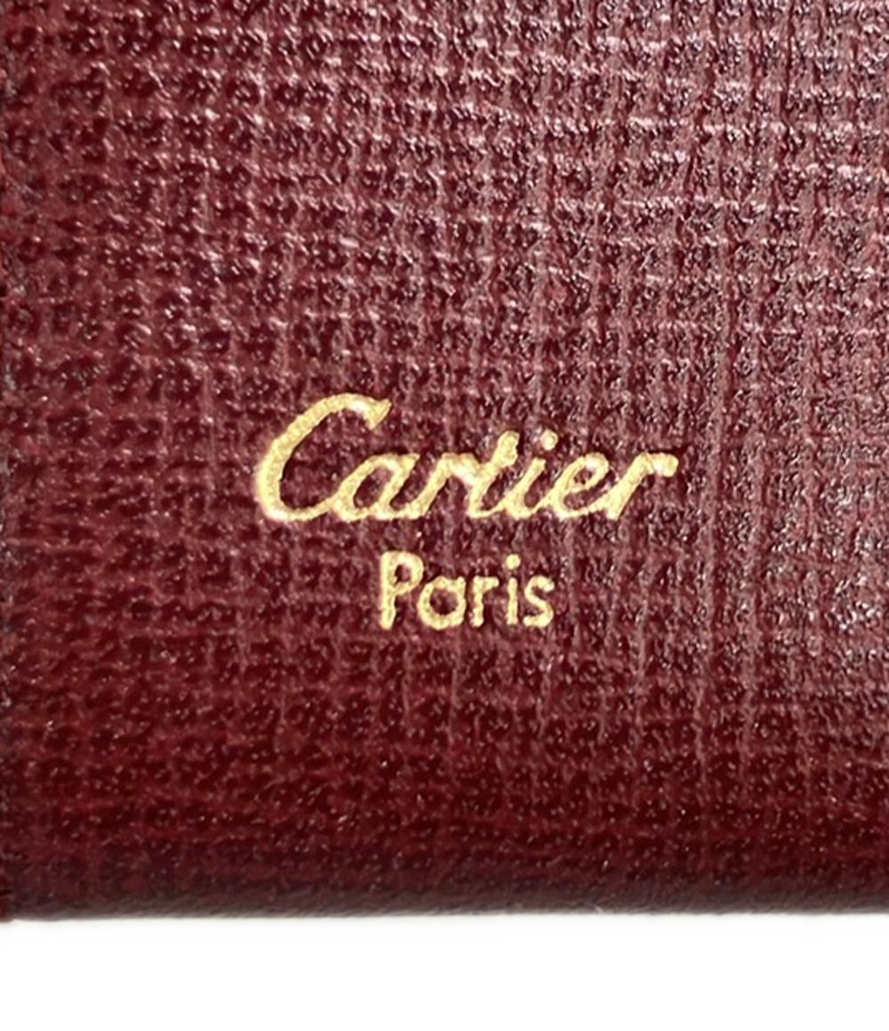 美品 Cartier カードケース レザー マストドゥカルティエ レディース カルティエ