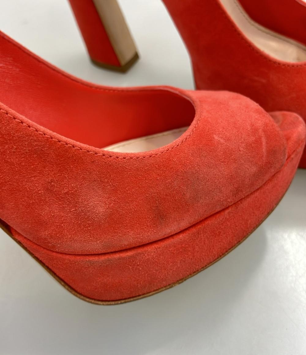 ミュウ ミュウ オープントゥパンプス レディース SIZE 38 (XL) Miu Miu
