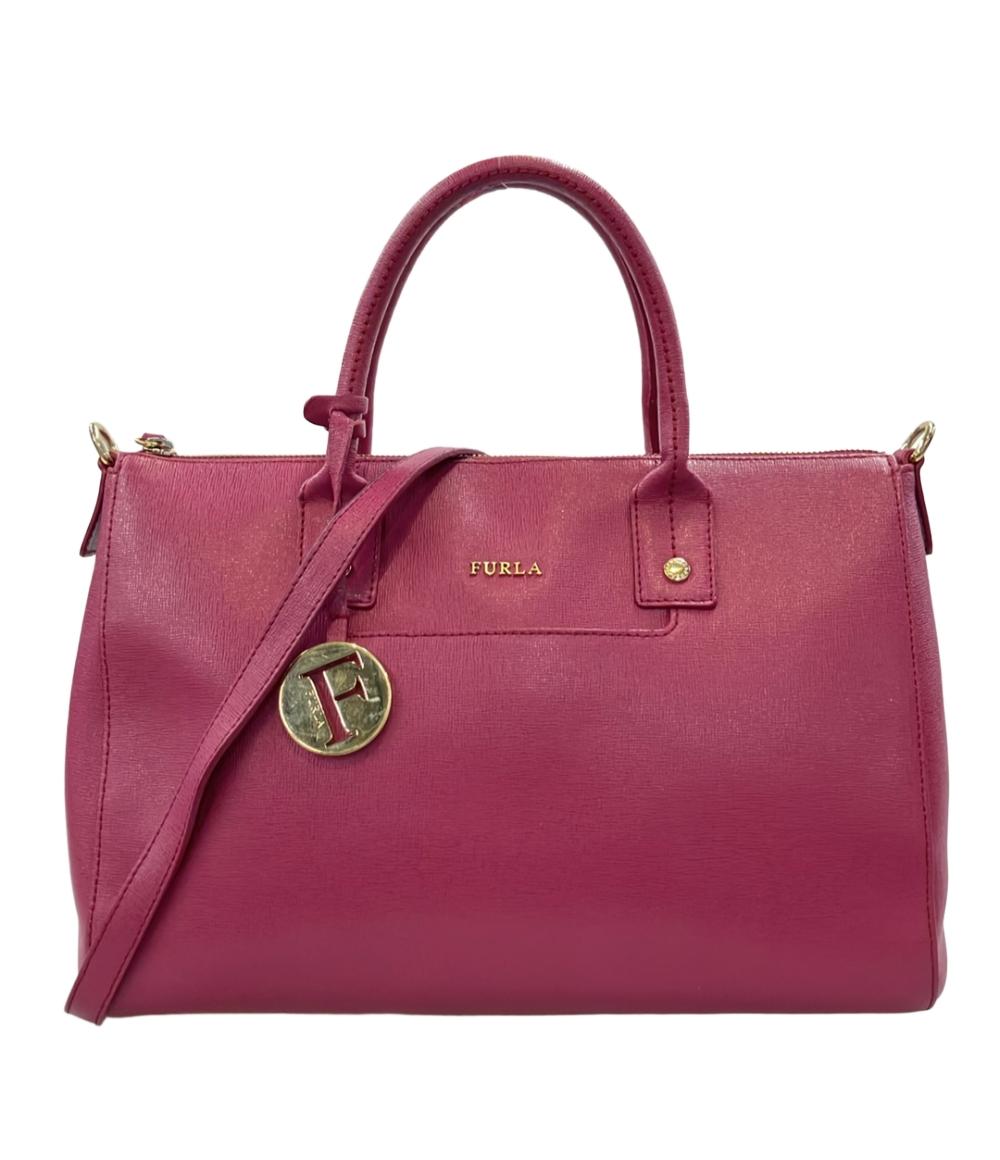 ピンク ハンドバッグ ショルダーバッグ フルラ FURLA ピンク レザー 