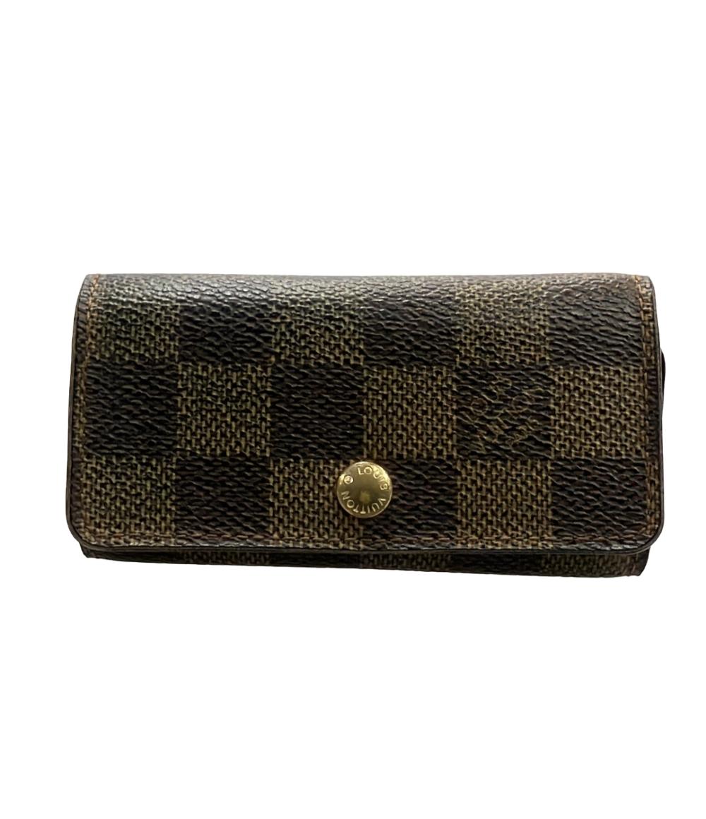 【美品】箱付き　ルイヴィトン　4連キーケース　ダミエ LOUIS VUITTON ルイ・ヴィトン N62631 ダミエ ミュルティクレ 4連 キー