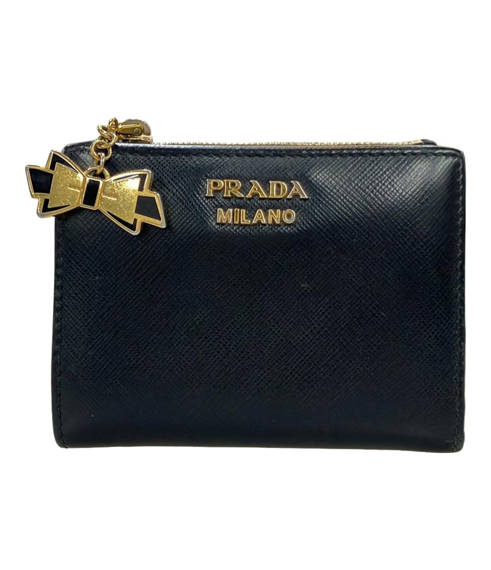 新品再入荷　PRADA サフィアーノ 2つ折レザー財布 1ML005 F0002 新品再入荷 PRADA サフィアーノ 2つ折レザー財布 1ML005 F0002 - メルカリ