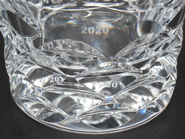 美品 Baccarat イヤータンブラー グラス 2点セット ペア 2020 ブラーヴァ バカラ