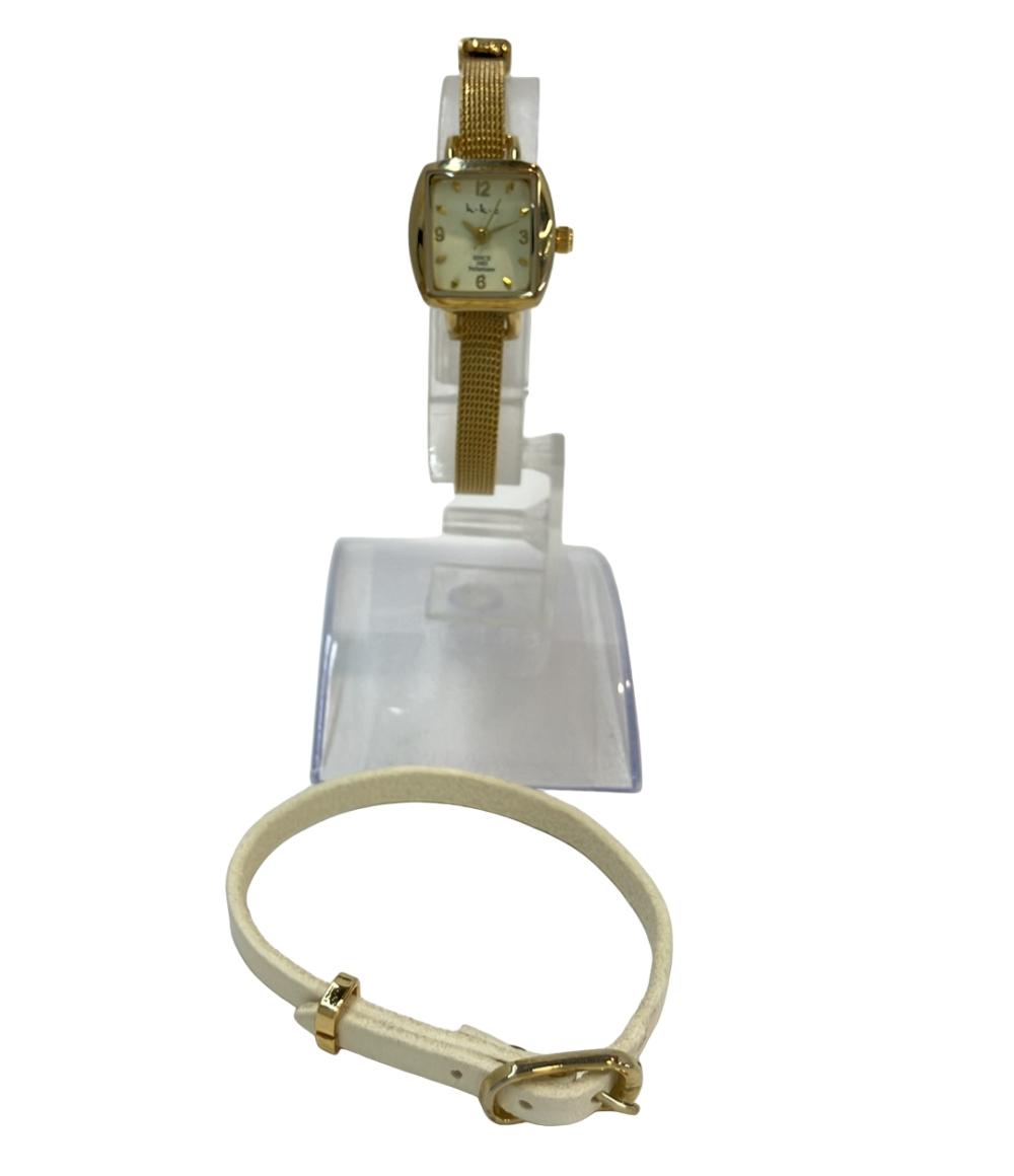 ホークカンパニー 腕時計 クオーツ レディース h.k.c