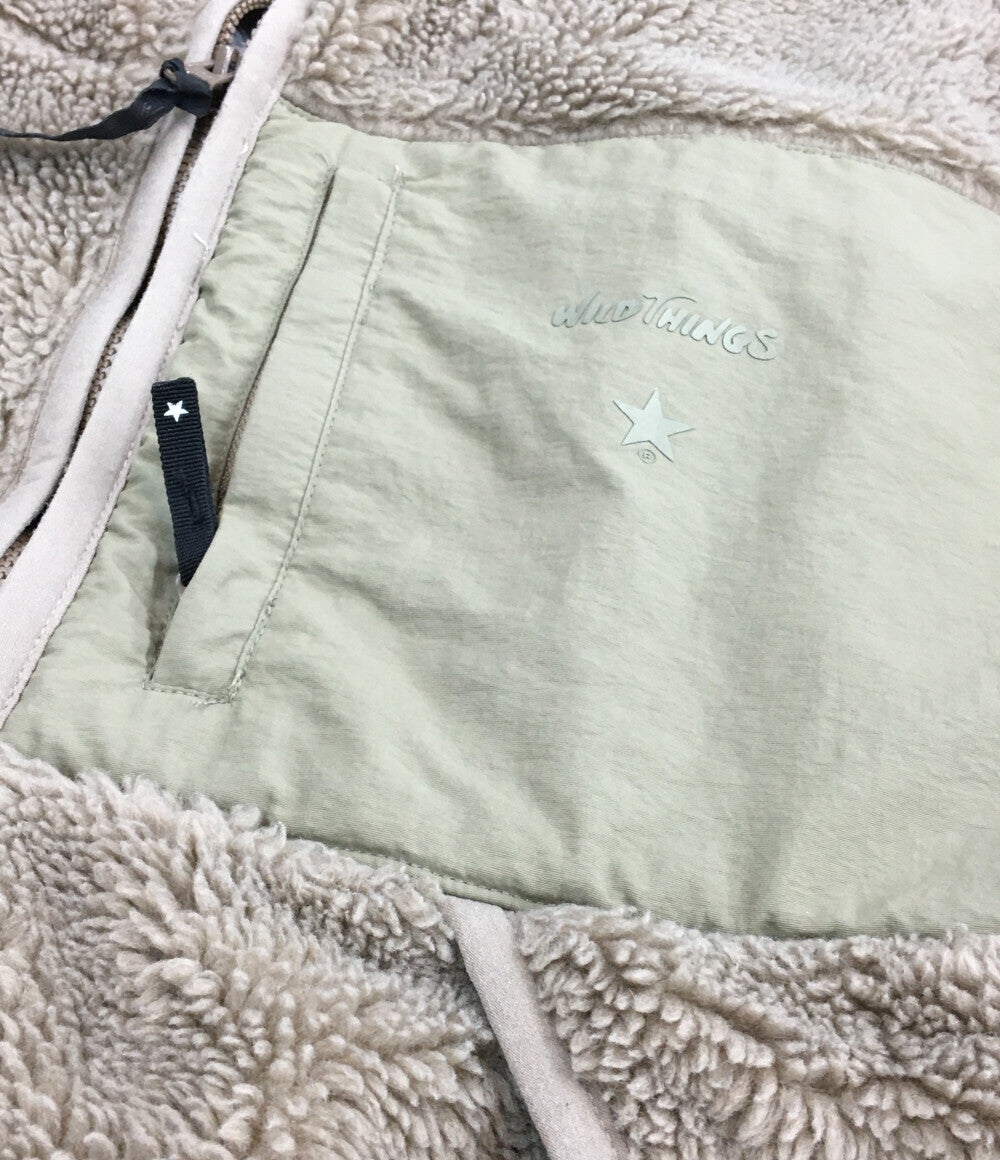 コンバーストウキョウ フリースジャケット wild things A2828FJM201 レディース SIZE 2 (M) CONVERSE TOKYO